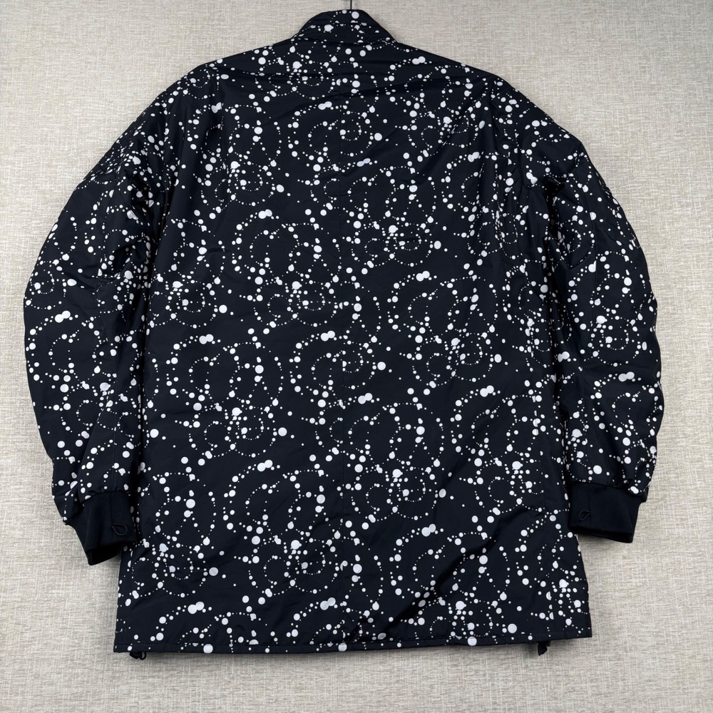 Nike ACG Men Black White Galactic Dot Insulated Parka Jacket Medium CV0638-010 - Picture 5 of 9